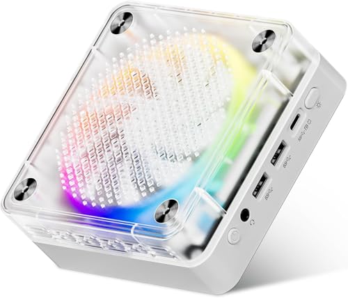 FIREBAT Gaming Mini PC Barebone with Ryzen 7 8745HS,Radeon 780M 8C